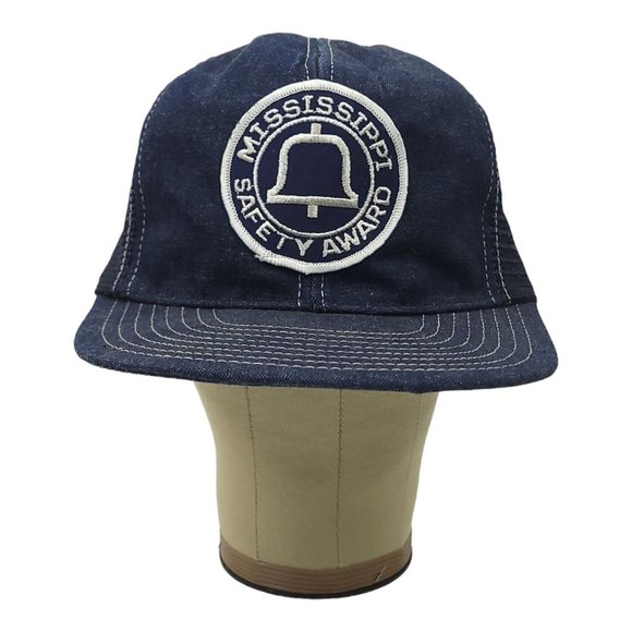 Vintage 80s Southern Bell Mississippi Safety Award Mesh Snapback Cap Trucker USA - Picture 7 of 12